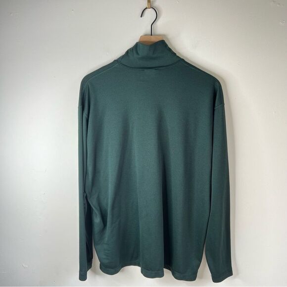 Patagonia Green Capilene Turtleneck Base Layer Long Sleeve size XL - Picture 9 of 10